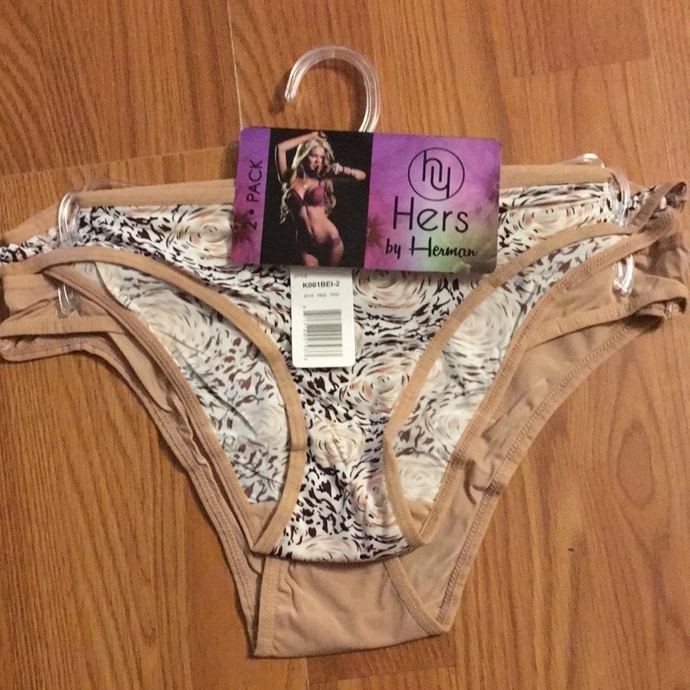 Hers by Herman Panty set of 2 size Medium